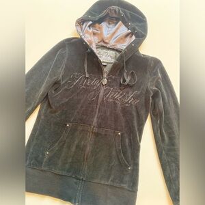 Metal Mulisha zip up. Black. M